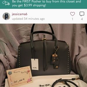 Coach Cooper Carryall, ITS MINE &HAS BEEN DUPLICATED VIA SCAMMERS